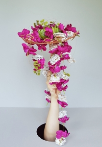 La vente d’un bouquet de mariée Bouquet de mariée: technique Gregor L