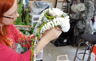 Le bouquet de la mariée, une rose et des marguerites, Johanne Martel, Isabel Harrisson
